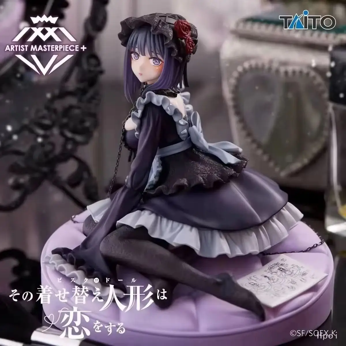 

Оригинальная подлинная кукла Taito Prepainted Artist MasterPiece+ Sono Bisque Doll Wa Koi O Suru Kitagawa Marin Kuroe Shizuku Ver. В=150 мм