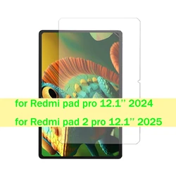 Xiaomi Redmi Pad Pro için 1 adet cam ekran koruyucu 12.1 ''çizilmez tablet koruyucu 9HD sertlikte filmi