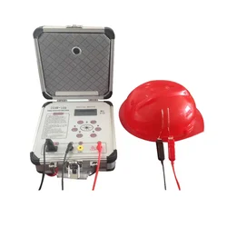 EN 397 and ANSI Z89 Safety Helmets Electrical Insulation Tester Safety Helmet Anti Static Resistance Test Machine