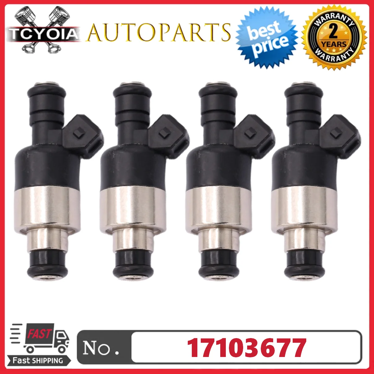 

4pcs/lot Fuel Injectors 17103677 Fits For Daewoo Lanos Cielo Corsa 1.5L 1.6L 1999-2002