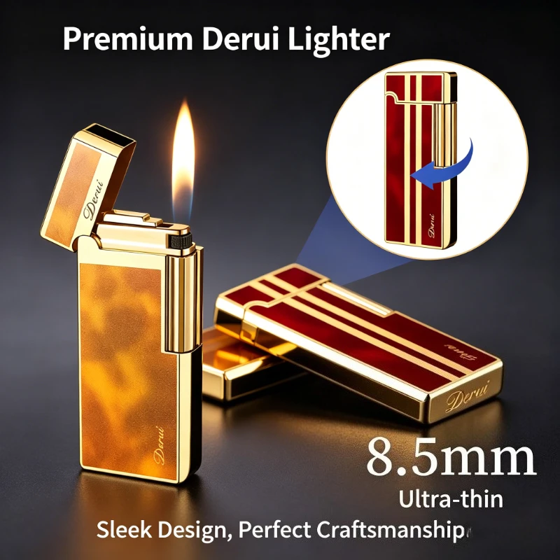

Ultra-Slender Metal Igniter, Unique Side Slip Grinding Wheel Mechanism, Lightweight Pocket Smoking Gadget & Daily Carry Tool