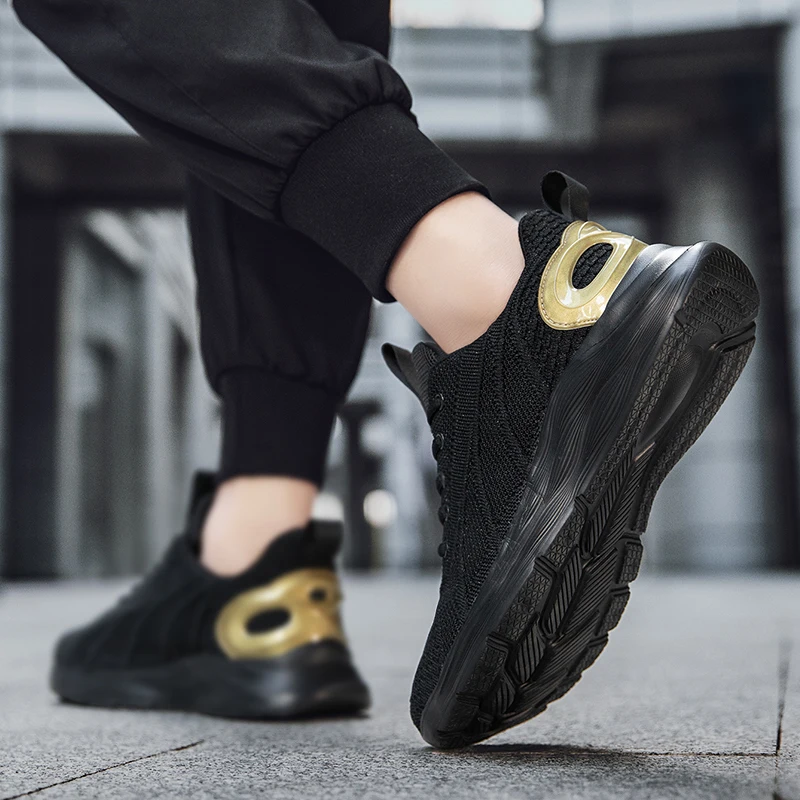 Fashion Running Shoes Men Breathable Multi-sports Sneakers Outdoor Lightweight Shock-absorbing Shoes Training Shoes