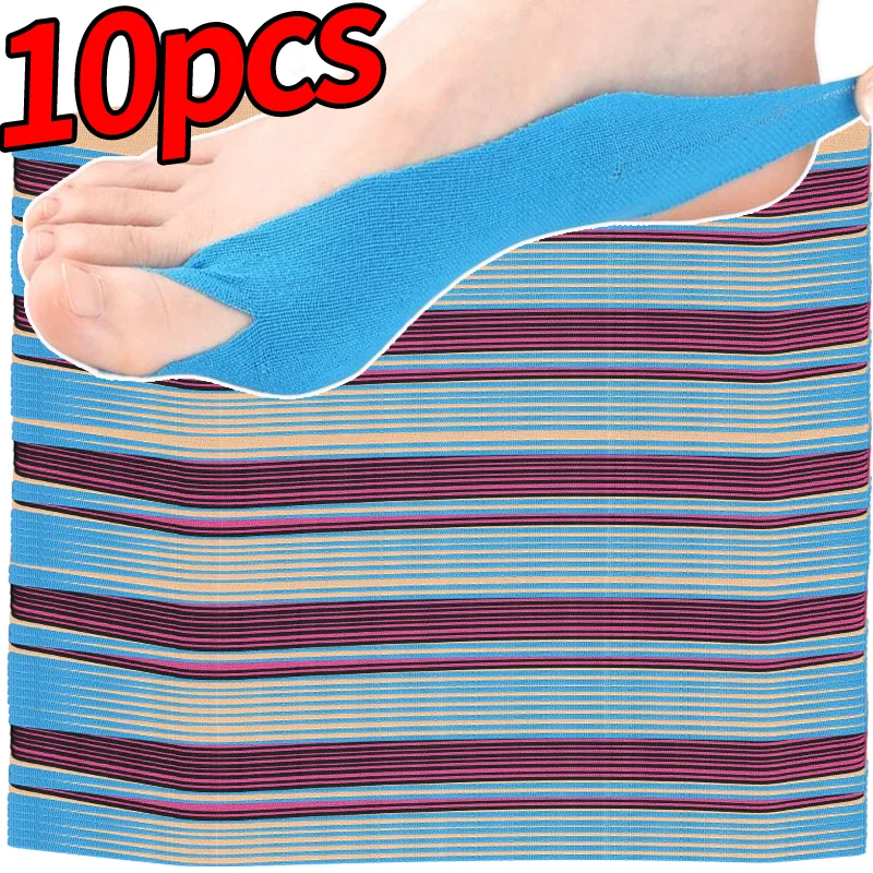 

Elastic Toe Patch Kinesiology Support Tape Breathable Compression Wrap for Running Hiking Fitness Training Foot Toe Protection