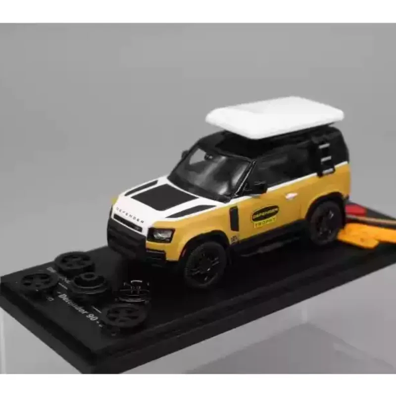 in stock AR BOX 1:64 defender 90 110 defender Anniversary model