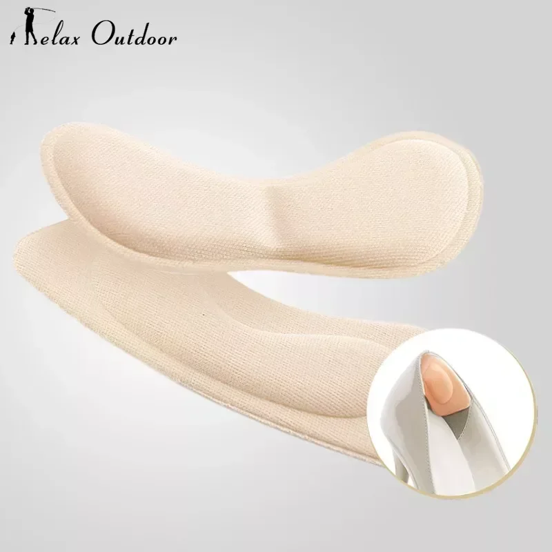 1 คู่ Insoles Patch Heel Pads สําหรับกีฬารองเท้าปรับขนาด Antiwear ฟุต Pad Cushion ใส่ Insole Heel Protector