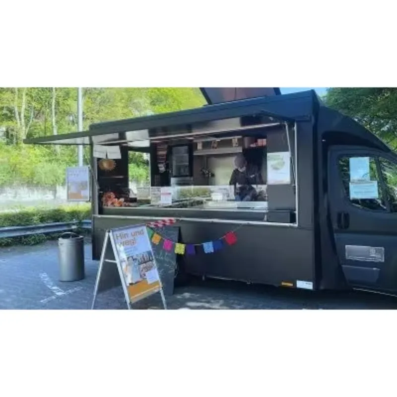 Camión de Comida Móvil, Solución Completa de Catering, Remolque de Comida Completo para un Negocio Integral de Alimentos