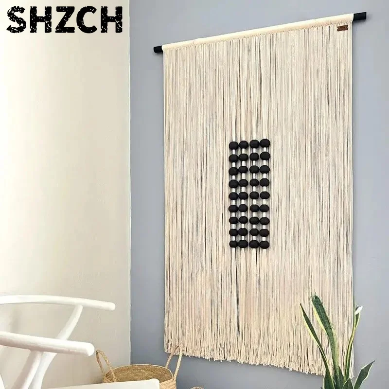 Meter box covers wall hanging cloth fringed tapestry hand woven wall hanging pendant Bohemian Nordic background wall