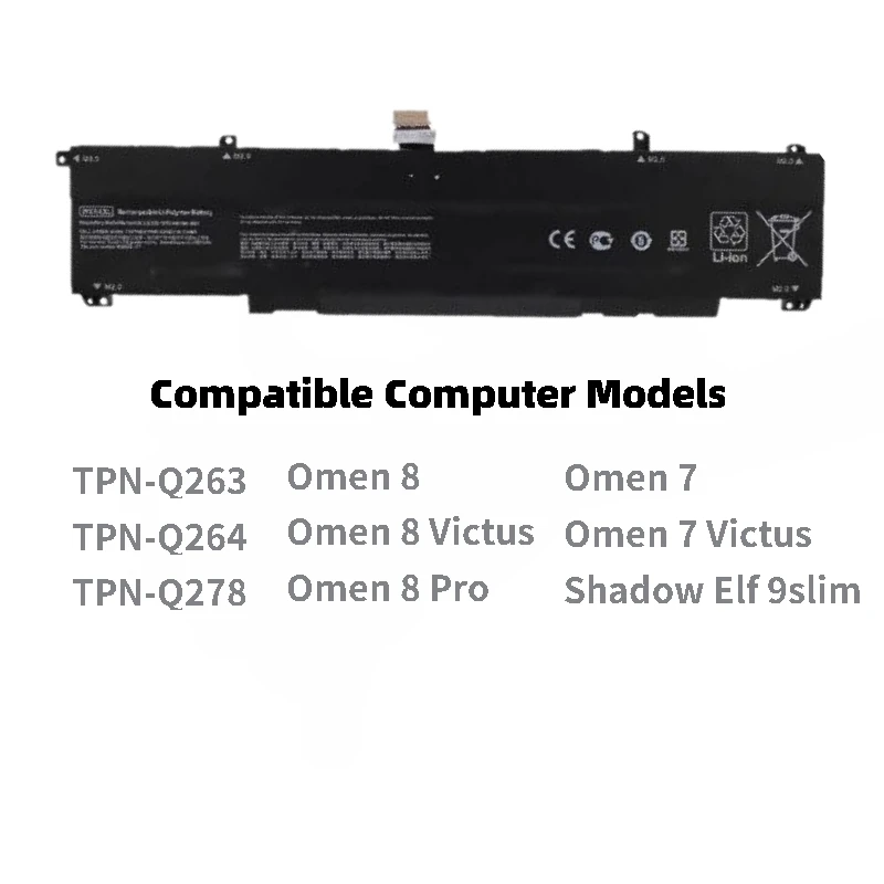 عالية الجودة WK04XL بطارية الكمبيوتر المحمول 15.4V 4400mAh ل HP Victus 16-E 16-D M38822-AC1 M38822-171 M39179-005 HSTNN-IB9V OB2C Q265 #3