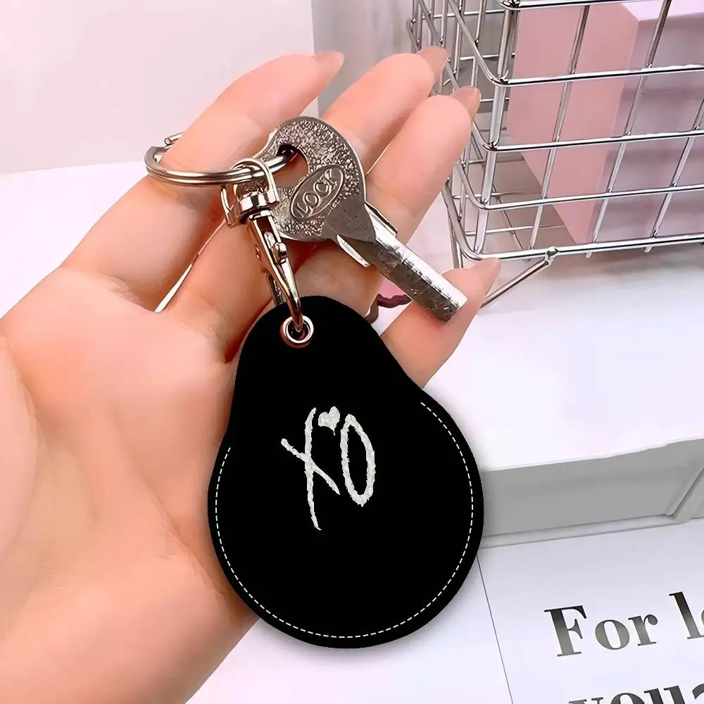 حامل بطاقة التحكم Rapper The Weeknd XO Waterdrop Aped N Acc للمركبات، غطاء حماية لسلسلة مفاتيح النقل العام #6