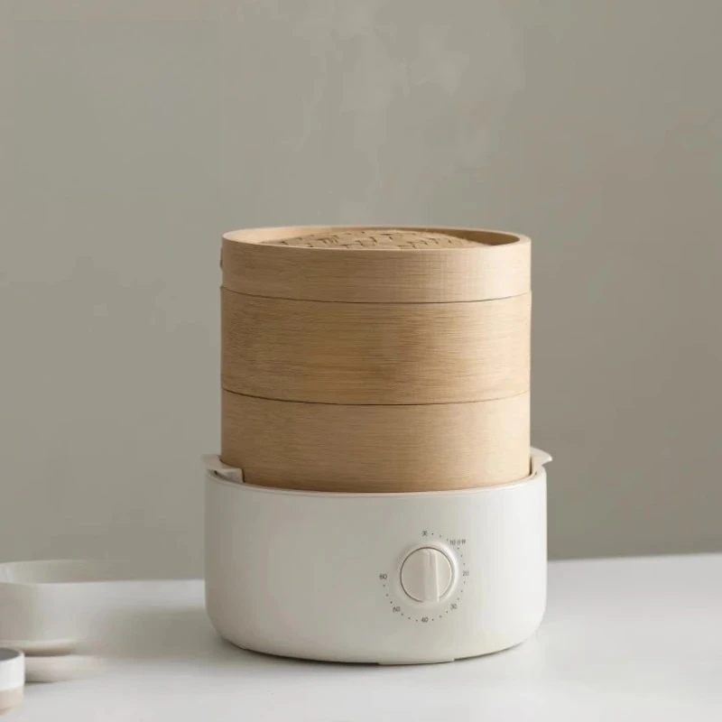 

Bamboo cage electric steamer household multi-functional small cage steamed buns breakfast machine