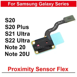 For Samsung Galaxy S22 S21 Ultra S20 S22U Proximity Ambient Light Sensor Flex Cable Repair Part For Note 20Ultra G981 G998 S908U