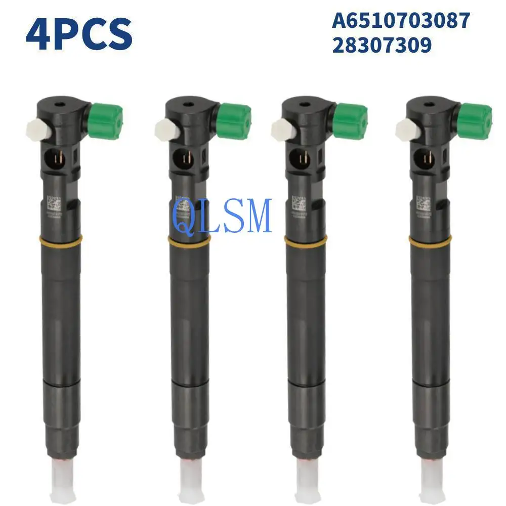 

4-Piece New Accessories Fuel Injector 28307309 Injector A6510703087 for Mercedes-Benz -