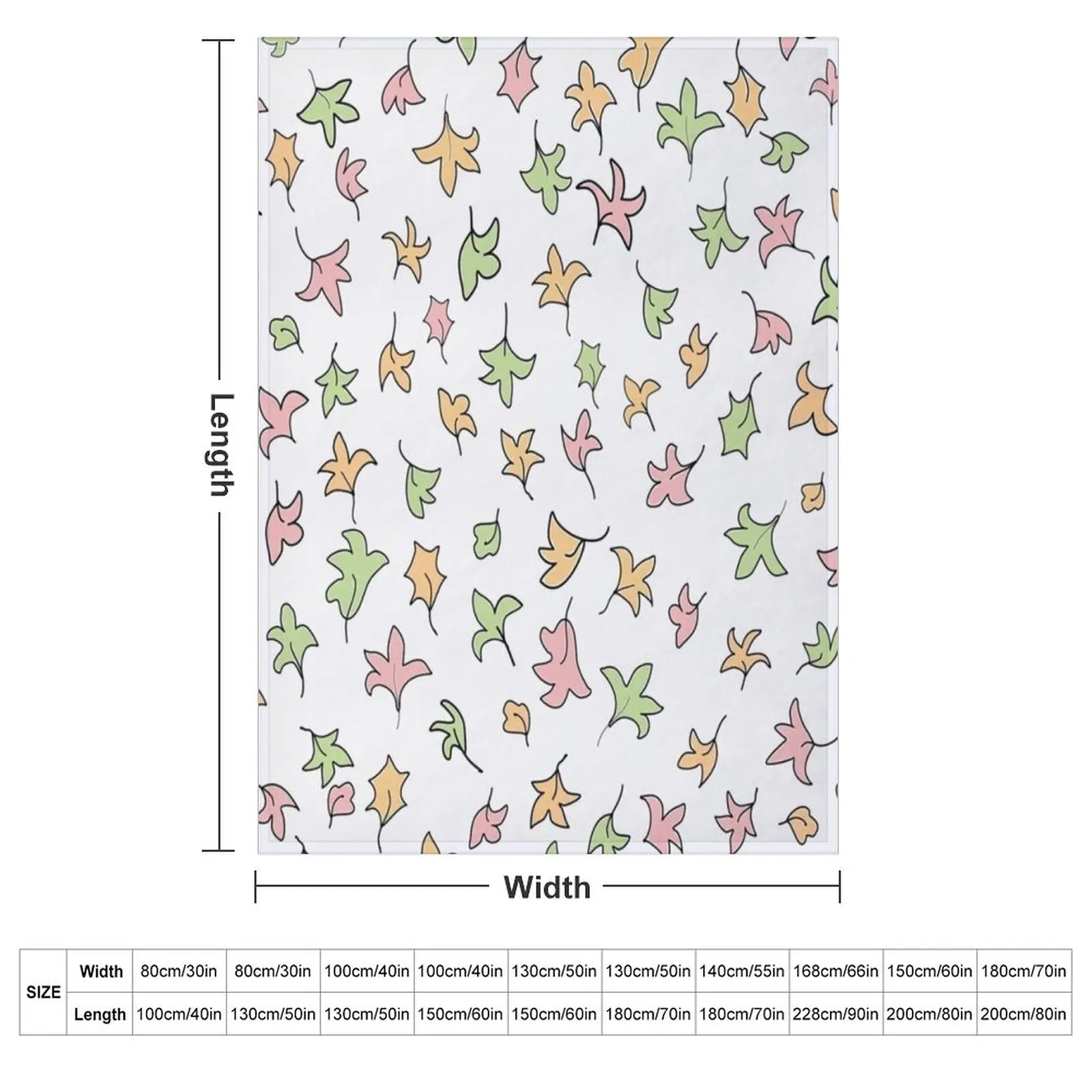 Heartstopper Leaves based design for Heartstopper fans. Leaves design. Throw Blanket Loose valentine gift ideas Camping Blankets