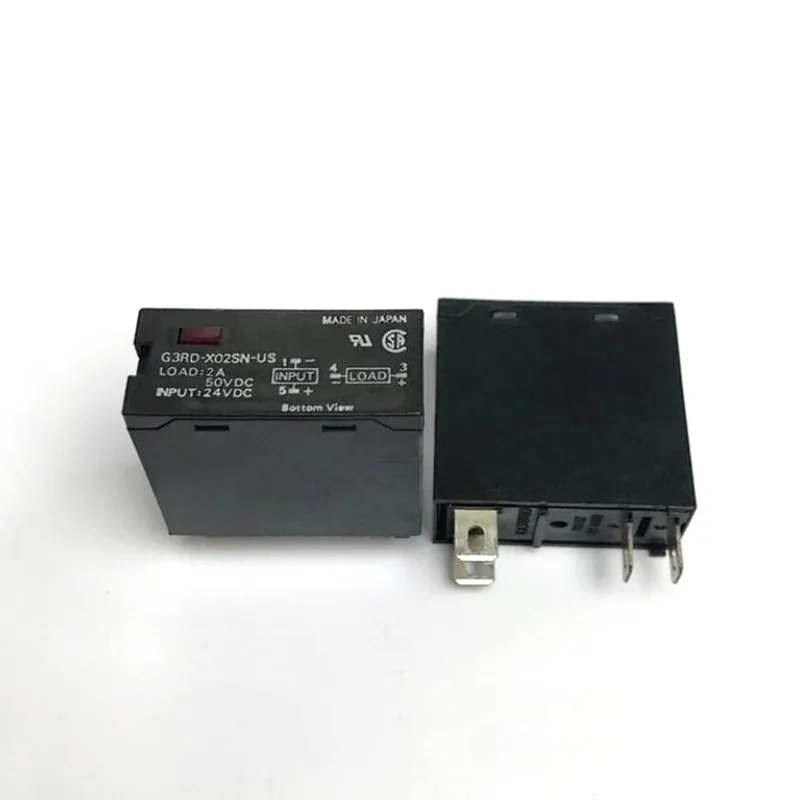 

Solid state 24V relay G3RD-X02SN-US 24VDC G3RD-X02SN-US-24VDC G3RDX02SNUS 24VDC DC24V 24V 2A 4PIN