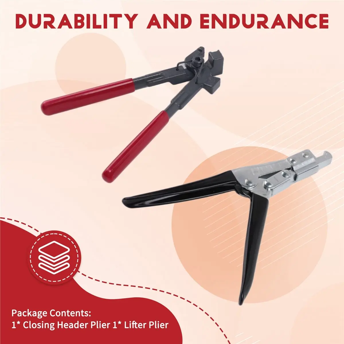 #22A Automotive Parts & Accessories,Radiator Maintenance Pliers Car Radiator Tool for Service Repair (Metal+Plastic)