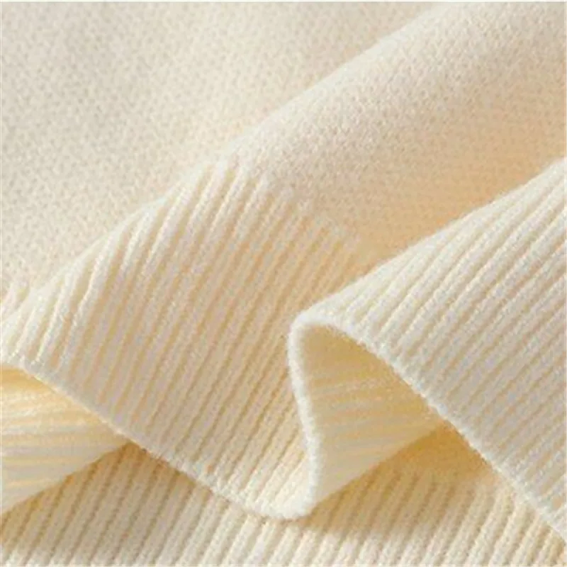 Męskie jesienno-zimowe wysokiej jakości swetry z kapturem z dzianiny Solidny swobodny sweter z dzianiny Męski ciepły sweter z kapturem Streetwear