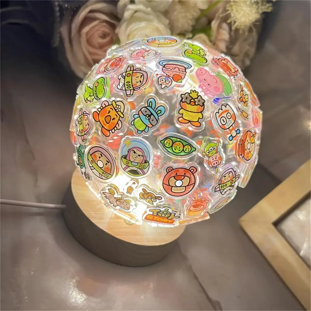 Imagem -06 - Patch Acrílico Handmade Night Lamp para Crianças Candeeiros de Mesa dos Desenhos Animados Toy Story Faça Você Mesmo Hot Movie Brinquedos Engraçados