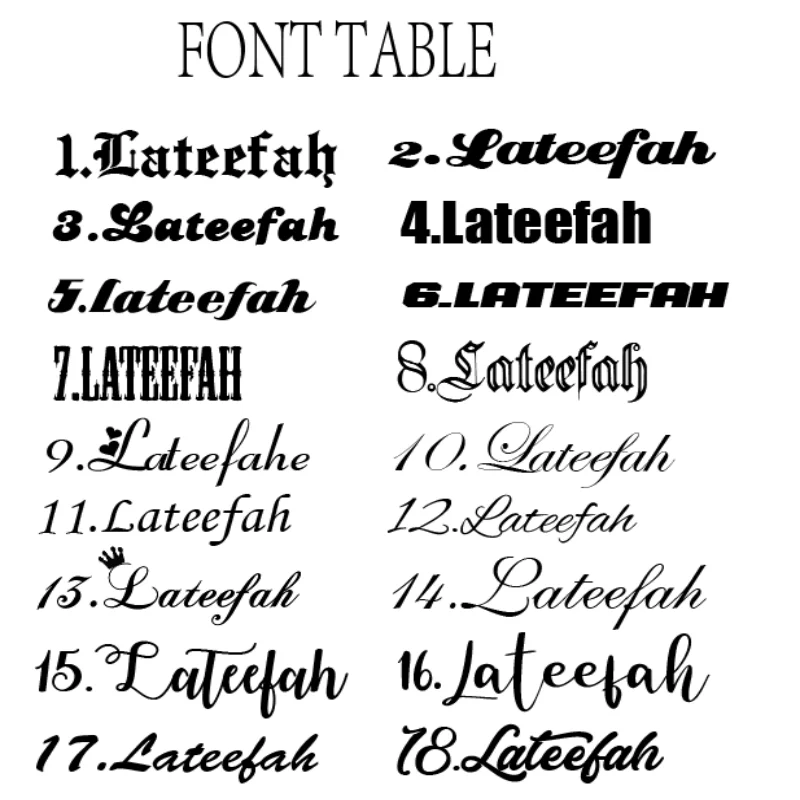 Lateefah lettera fai da te nome personalizzato orecchino esagerato cerchi a forma di scala in acciaio inossidabile cerchio orecchino di bambù