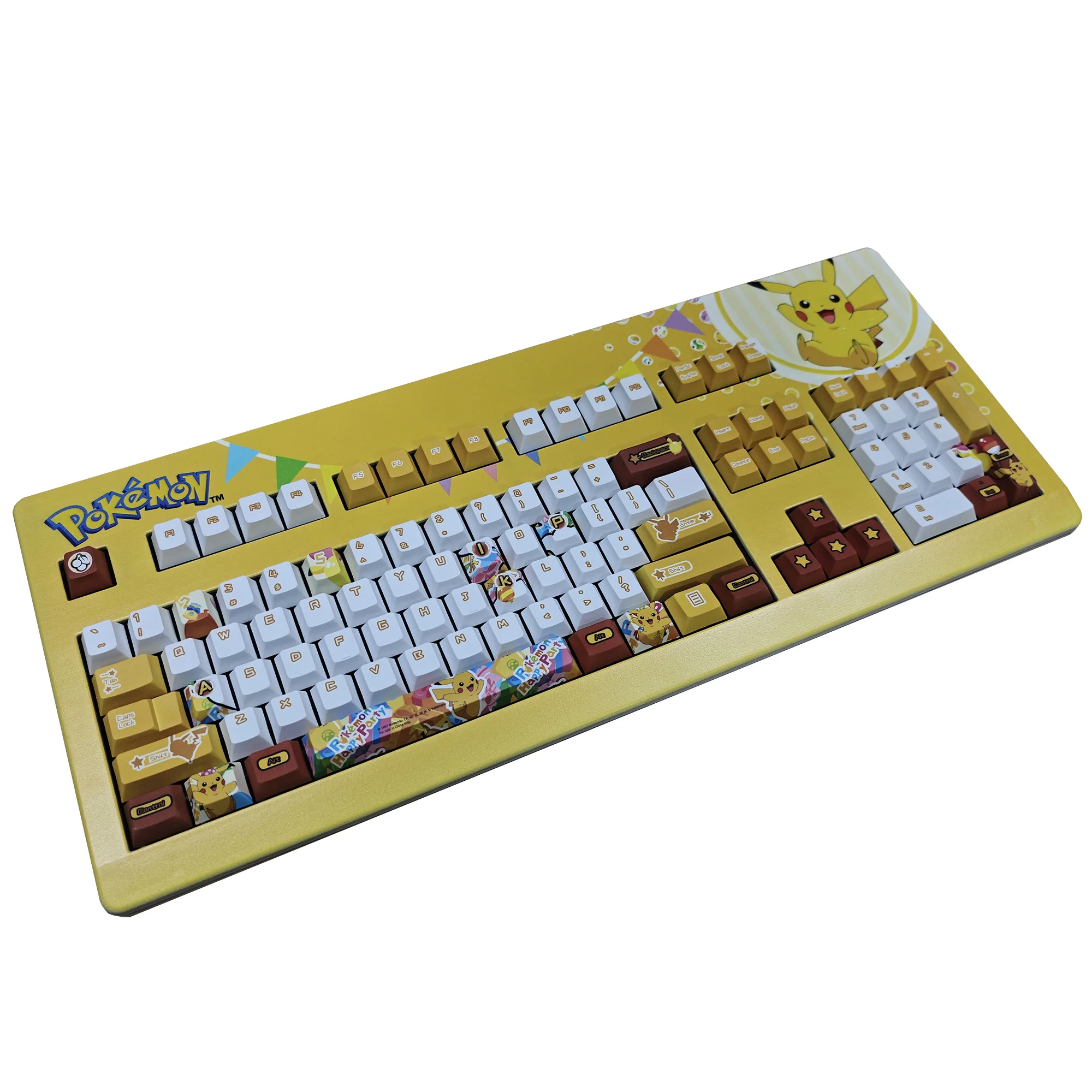 CHERRY G80-3494 Cherry G80-3000/3494 Pokémon 104 Teclado mecânico NKRO para jogos em tamanho real