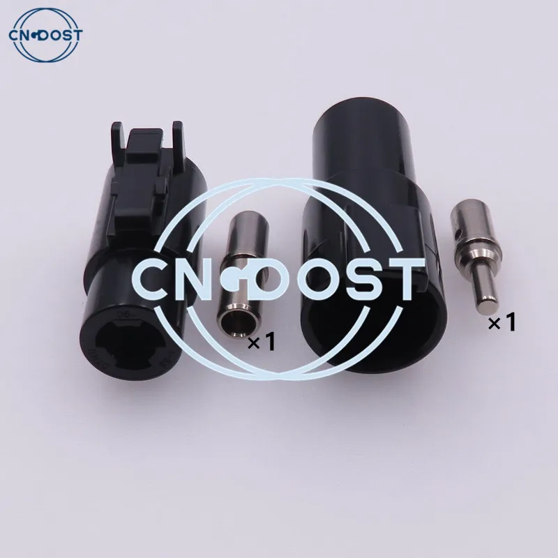 1 Set 1 Pin DTHD06-1-8S DTHD04-1-8P AC Assembly Auto Wire Cable Waterproof Plug Overload Socket 0460-204-08141 0462-203-08141