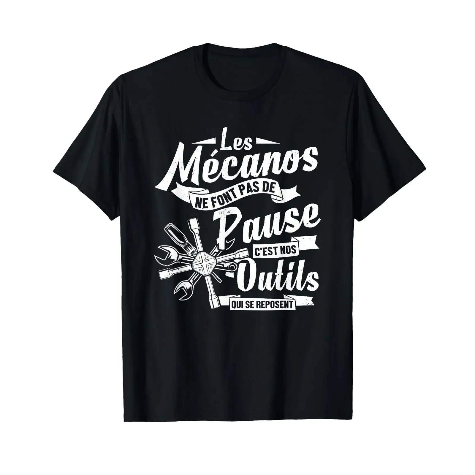 Auto Mechanic Funny Saying Garage T Shirt Black vintage Washed homme Stretched Comfortable Versatile Unisex Breathable