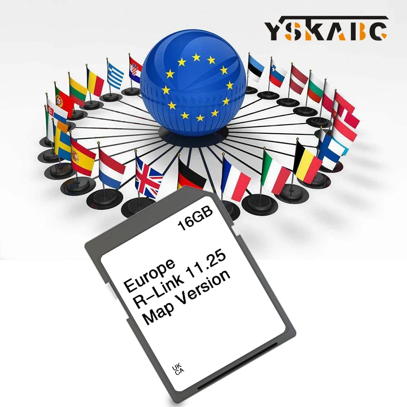 

2024 Carminat R-Link 11.25 for Renault Scenic Fluence SD Card Latest Update Europe map GPS Accessories Compatible Navigation