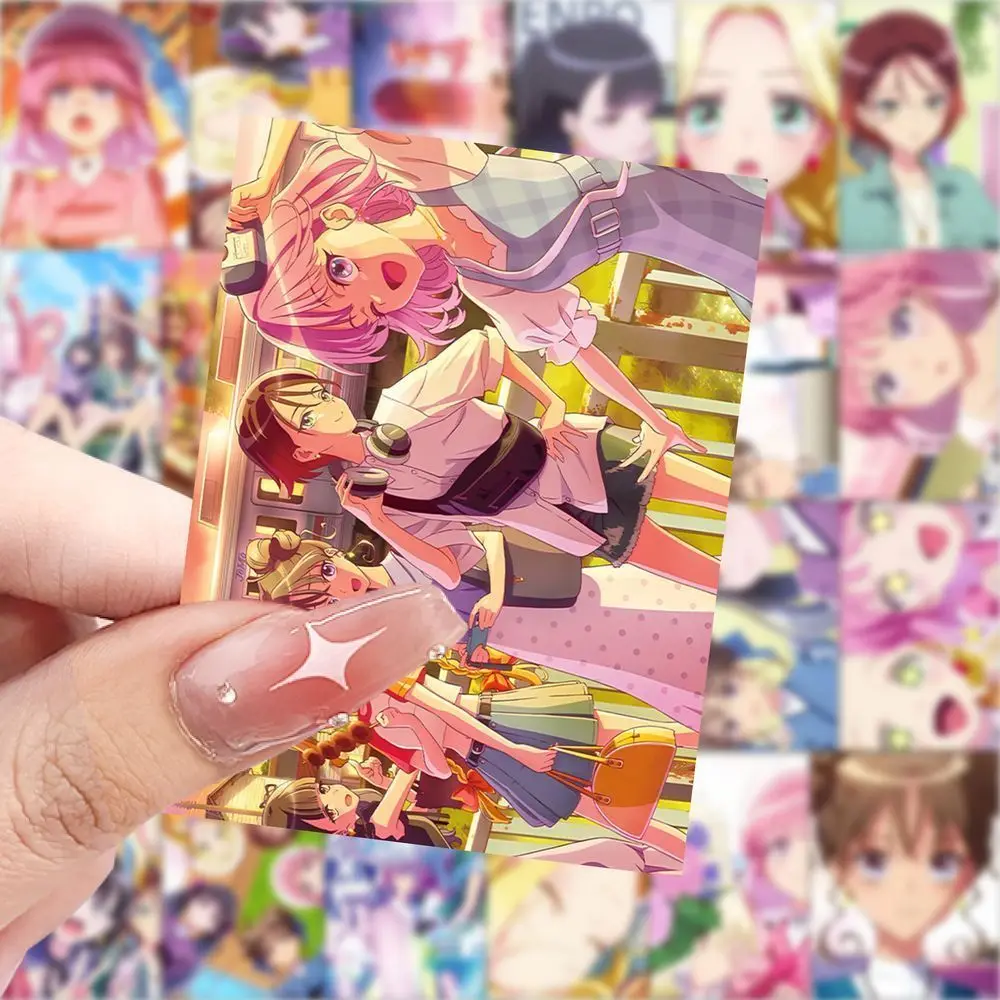 

Maebashi Witches Sticker Anime Peripheral Cute Cartoon Creativity DIY Phone Case Notebook Decoration 61 Sheets Non-repeating