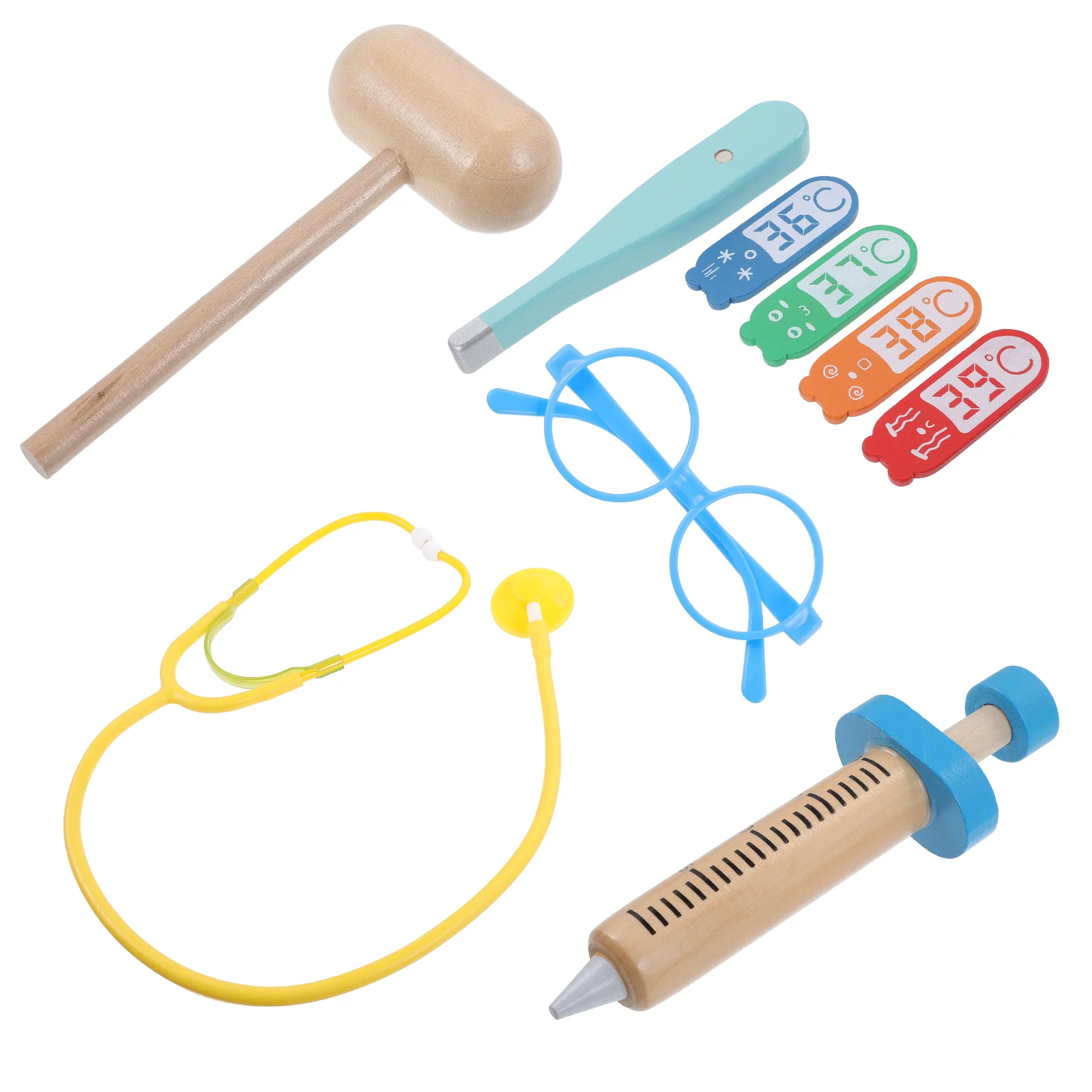 Fingir estetoscópio brinquedos infantis kits de médico para crianças conjunto playset crianças enfermeira realista