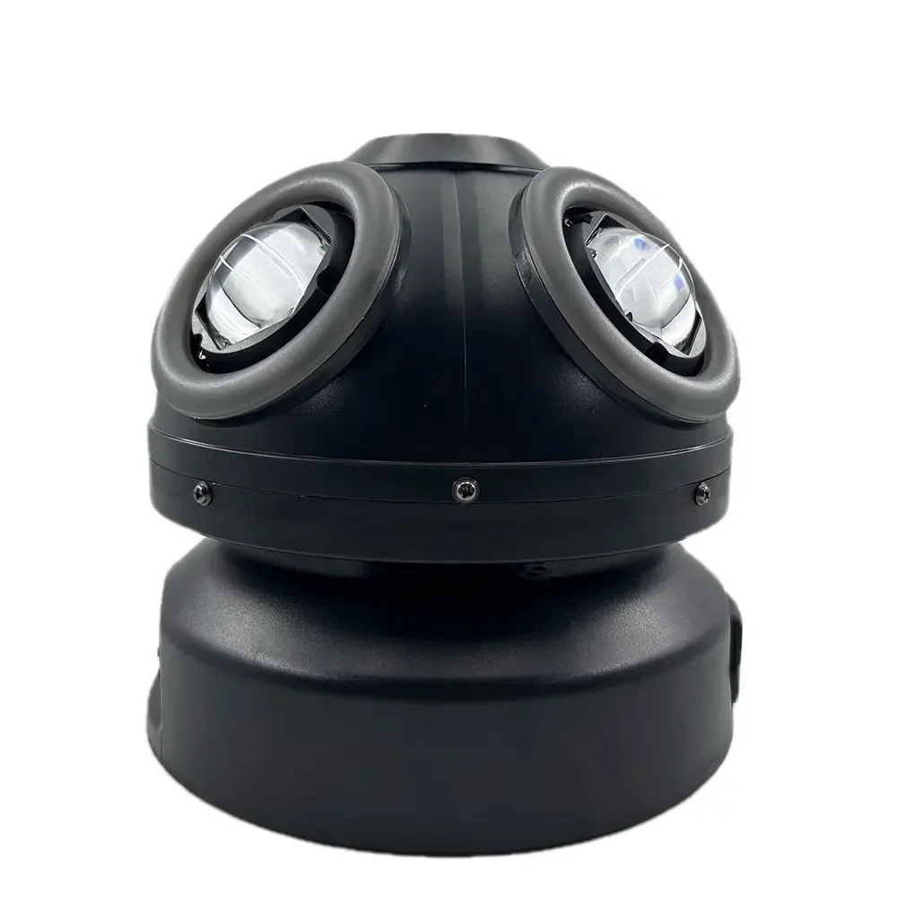 Luce a testa mobile da 120 W LED RGBW 4in1 Fascio rotante Luce da palcoscenico Controllo DMX per attrezzature di intrattenimento per feste da discoteca di Natale