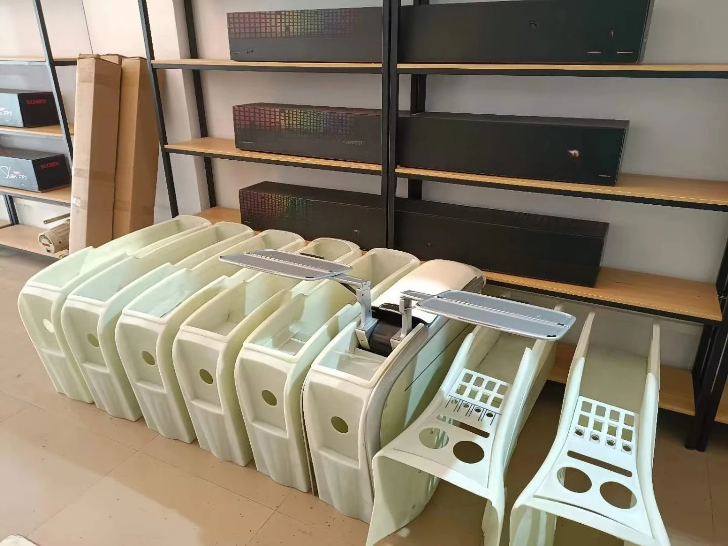 2025 high quality Car Interior Parts Armrest Box Console with table Multifunction for vclass Vito V260 V300 V250