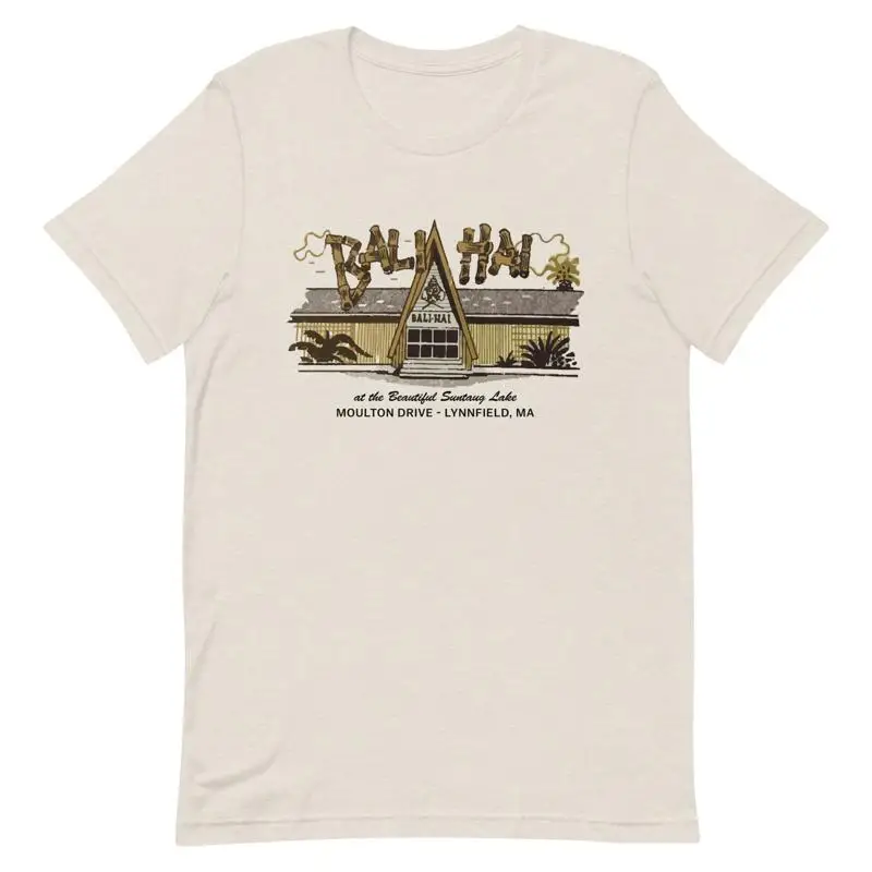 Camiseta Bali Hai Lynnfield MA Retro Tiki Bar Lounge