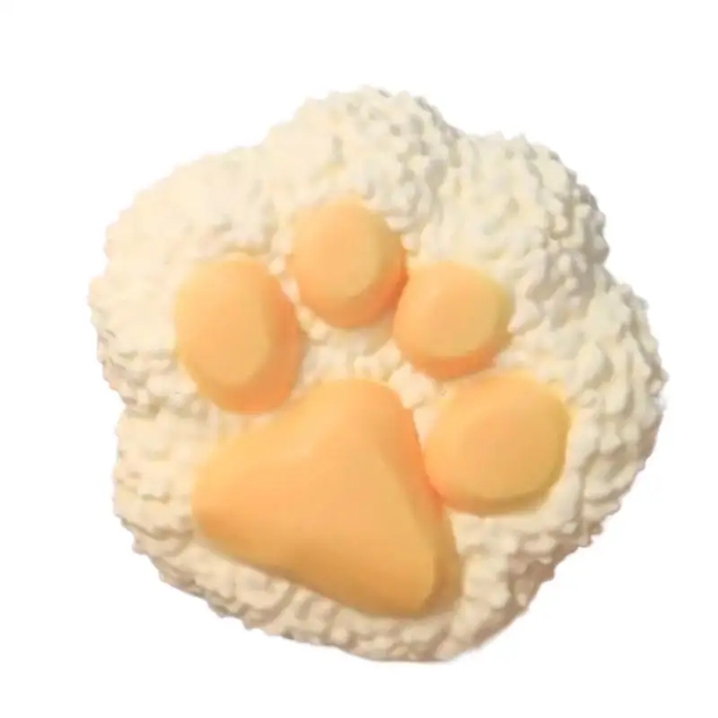 Cartoon Cat Paw Squeeze Toy Cat Paw Slow Rebound Fidget Squeeze Toy Stretchy Sticky Ball Toys Squeeze Relief Toy For Kids Adults