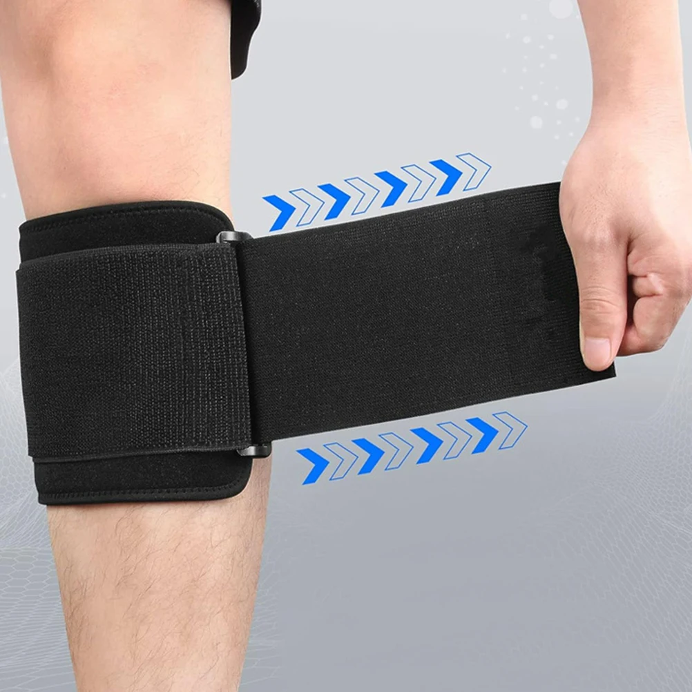 

1 Pair Fitness Bracer Portable Patella Band Flexible Support Strap Sports Unisex Knee Belt Wear-Resistant Patella Protector