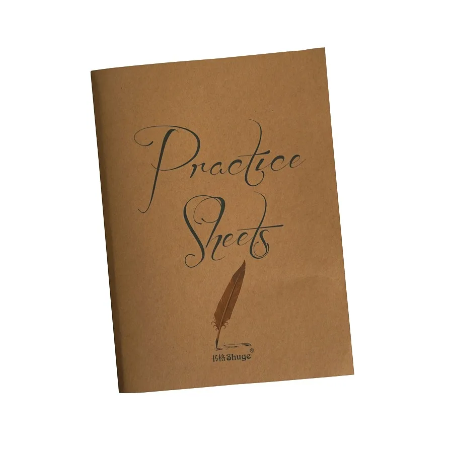 دليل عمل للتدريب على الخط JY للحروف المستديرة ، اللوح النحاسي الإنجليزي #5