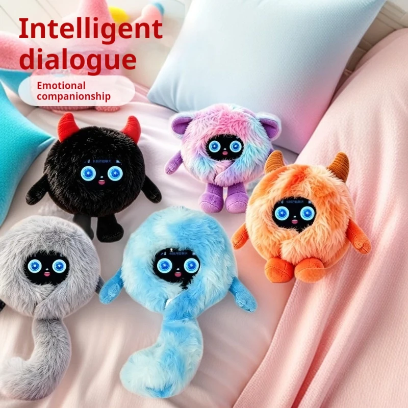 Smart Ai Toy Interactive Emotional Companion Learning Partner Birthday Gift Intelligent Interactive Toys Alarm Clock Music