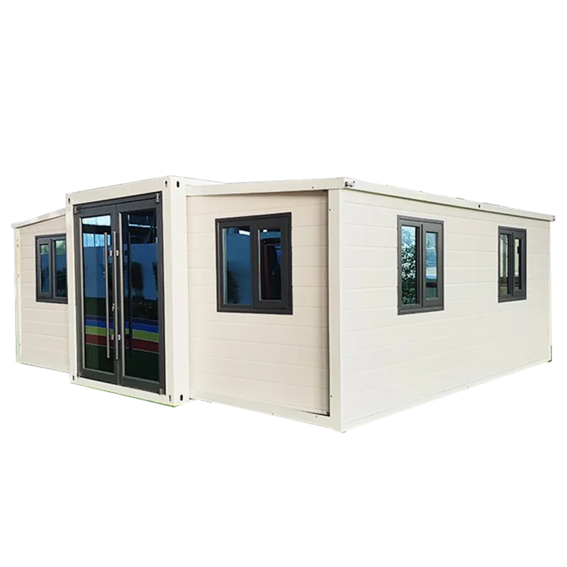 Luxury Modern Expandable Container House Prefabricated Glass Steel Villa China Factory 3 1 Modular Extendable Prefab Apartment
