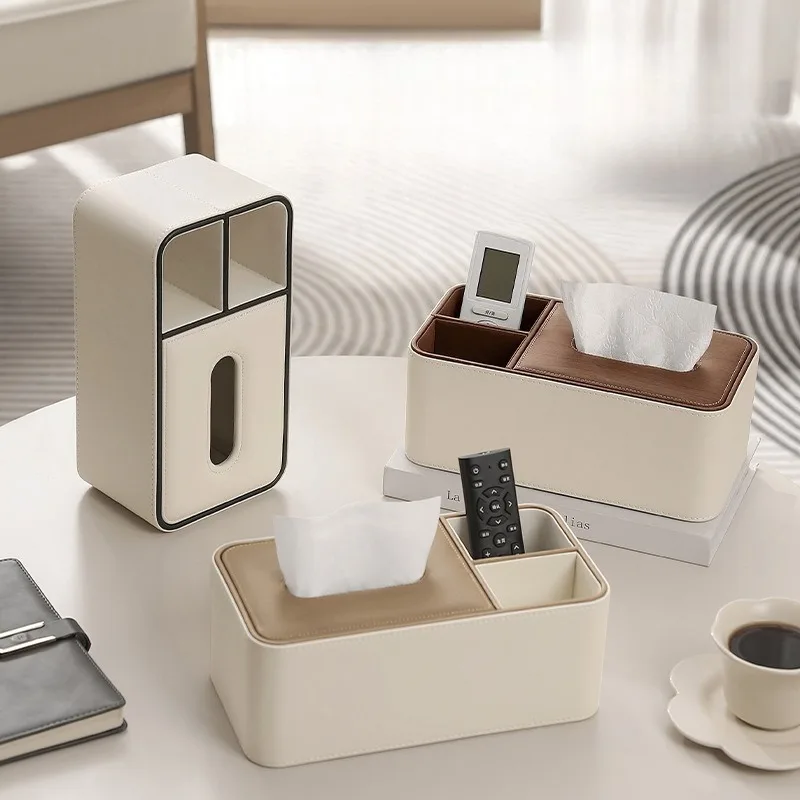 

Elegant Tissue Box - High-End Home Storage for Living Room & Bedroom Convenient and Practical Design for Household Use