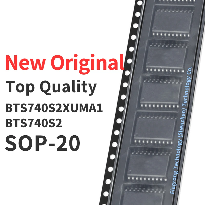 (1 Piece) BTS740S2XUMA1 BTS740S2 SOP-20 New Original