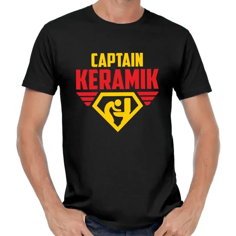 Camiseta Capitán Cerámica Mallorca Malle Party Jga Fête Celebración Comedy Divertido Fun