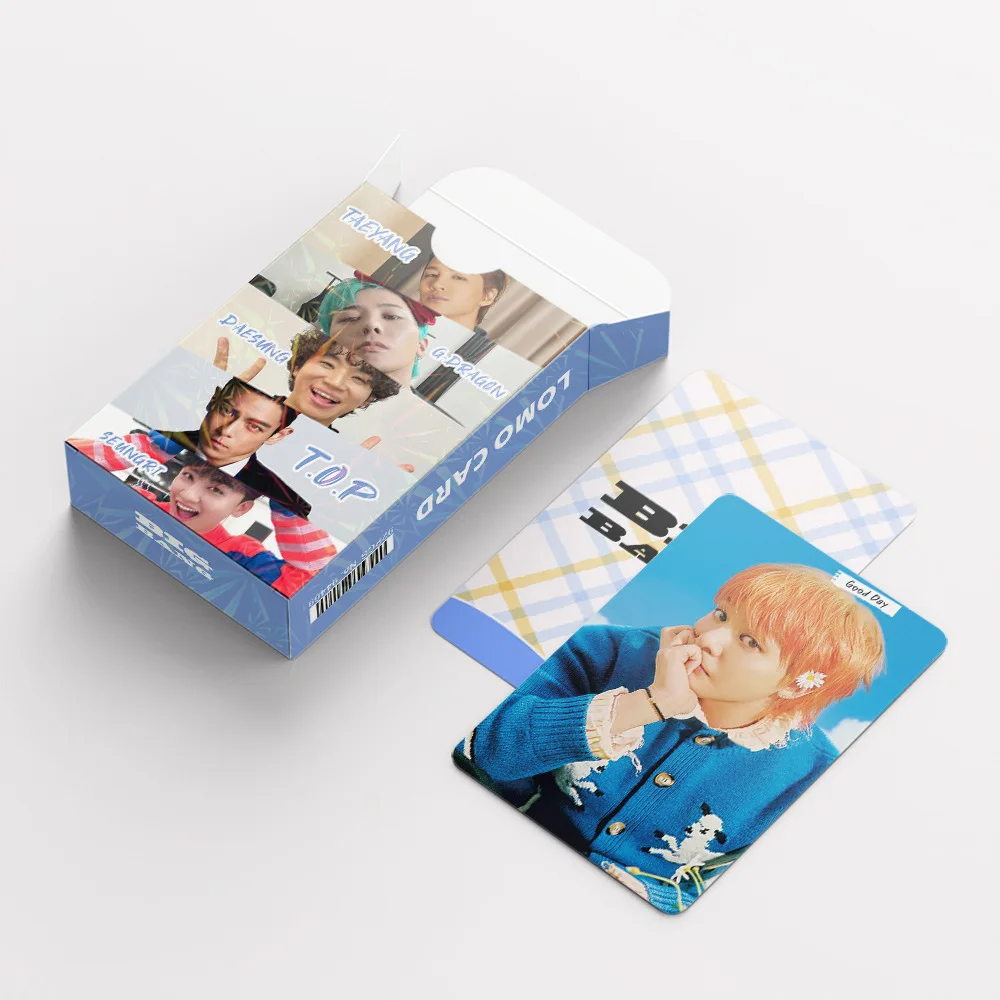 

92pcs/set Kpop BIGBANG Collection Photo Cards Self Printed Double-sided LOMO Card GD Greeting Card Gift Card