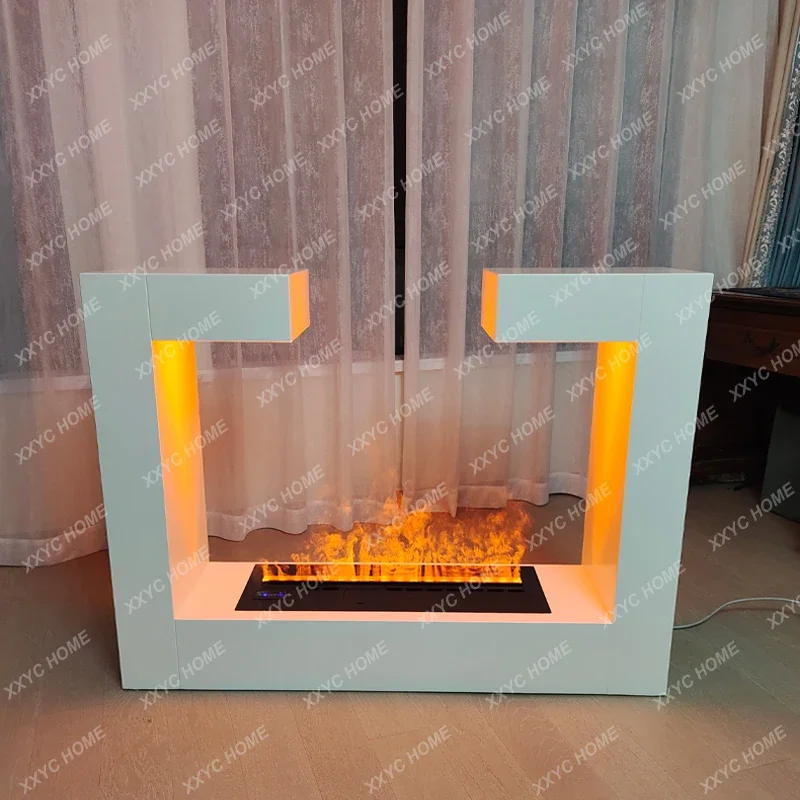 Mantel simple simulation electronic flame decoration cabinet