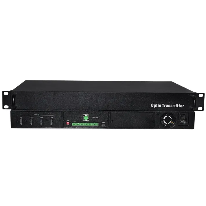 hit product4-Channel 1080P60 High Definition Fiber Optical Transceiver with 10KM Transmission Distance FC Connector-Audio & Vide