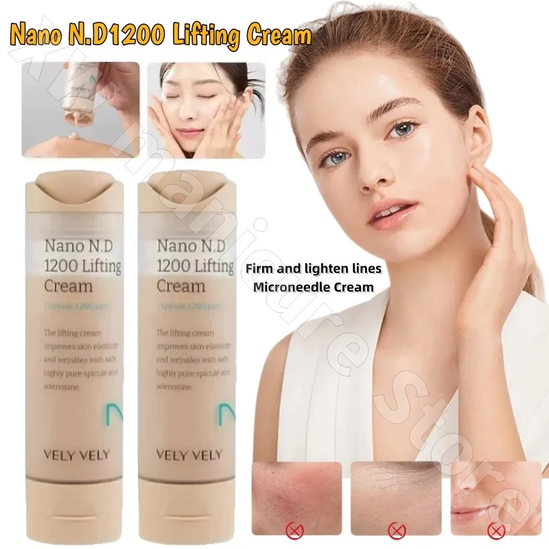 

VELYVELY Nano Needle Lifting Cream Moisturizing Elastic Firming Lifting Diminishing Fine Lines Improving Dry Facial Cream 50ml
