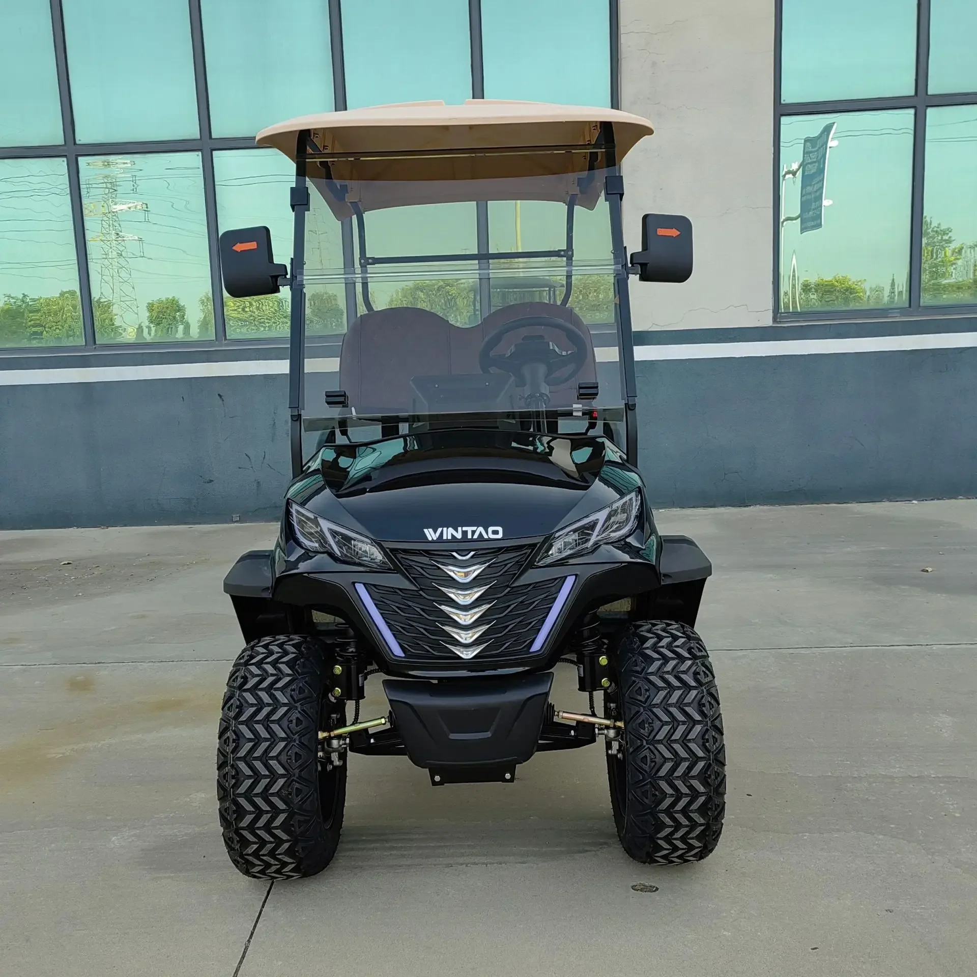 Golf cart scenic tourist scooter real estate viewing reception car patrol car off-road electric vehicle