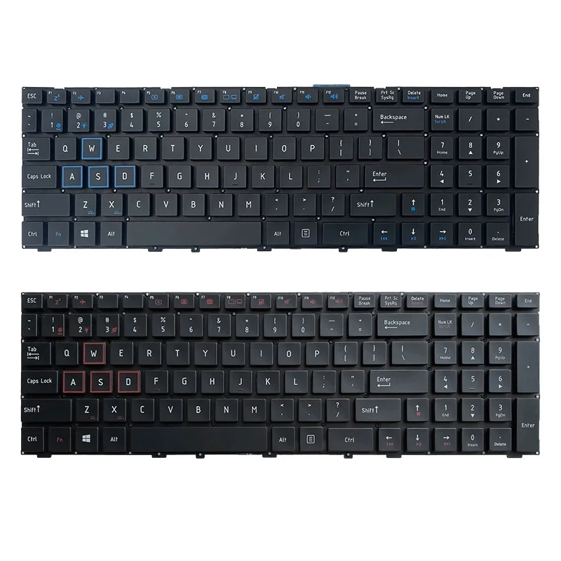 Teclado de repuesto para ordenador portátil, Compatible con MACHENIKE F117-V/V56T, VG65T, V26, VSG65, F117-VC/VD/VA, GV65, nuevo