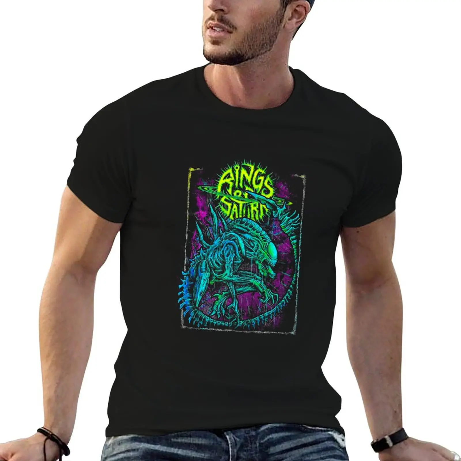 

Rings of Saturn Xeno Heavy Metal Got T-Shirt man t shirts graphic anime tshirt T-Shirt