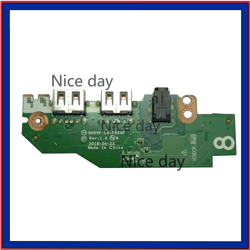 Original for ACER Nitro 5 AN515-51 AN515-52 AN515-53 A715-71G A715-72G USB Audio Board DH5VF LS-F954P Sound Card Precede Helios