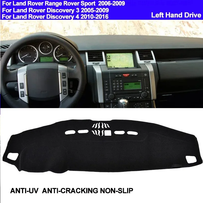 

For Land Rover Range Rover Sport Discovery 3 Discovery 4 2010 - 2016 Car Dashboard Cover Dash Mat Dash Pad Sun Shade