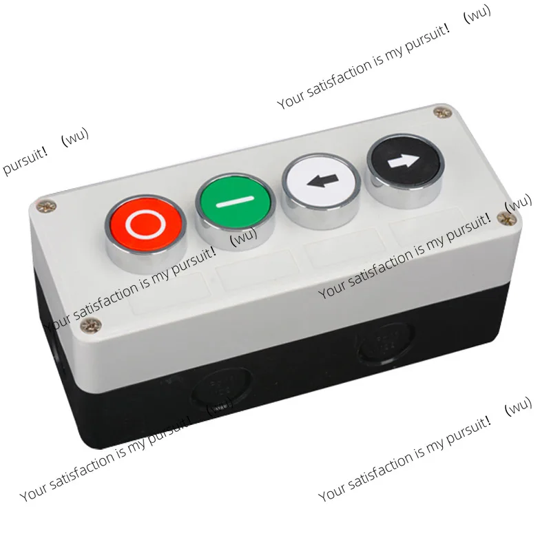 

Блок управления металлическим кнопочным переключателем XB2, запуск и остановка, символ промышленной идентификации, круглый аварийный выключатель