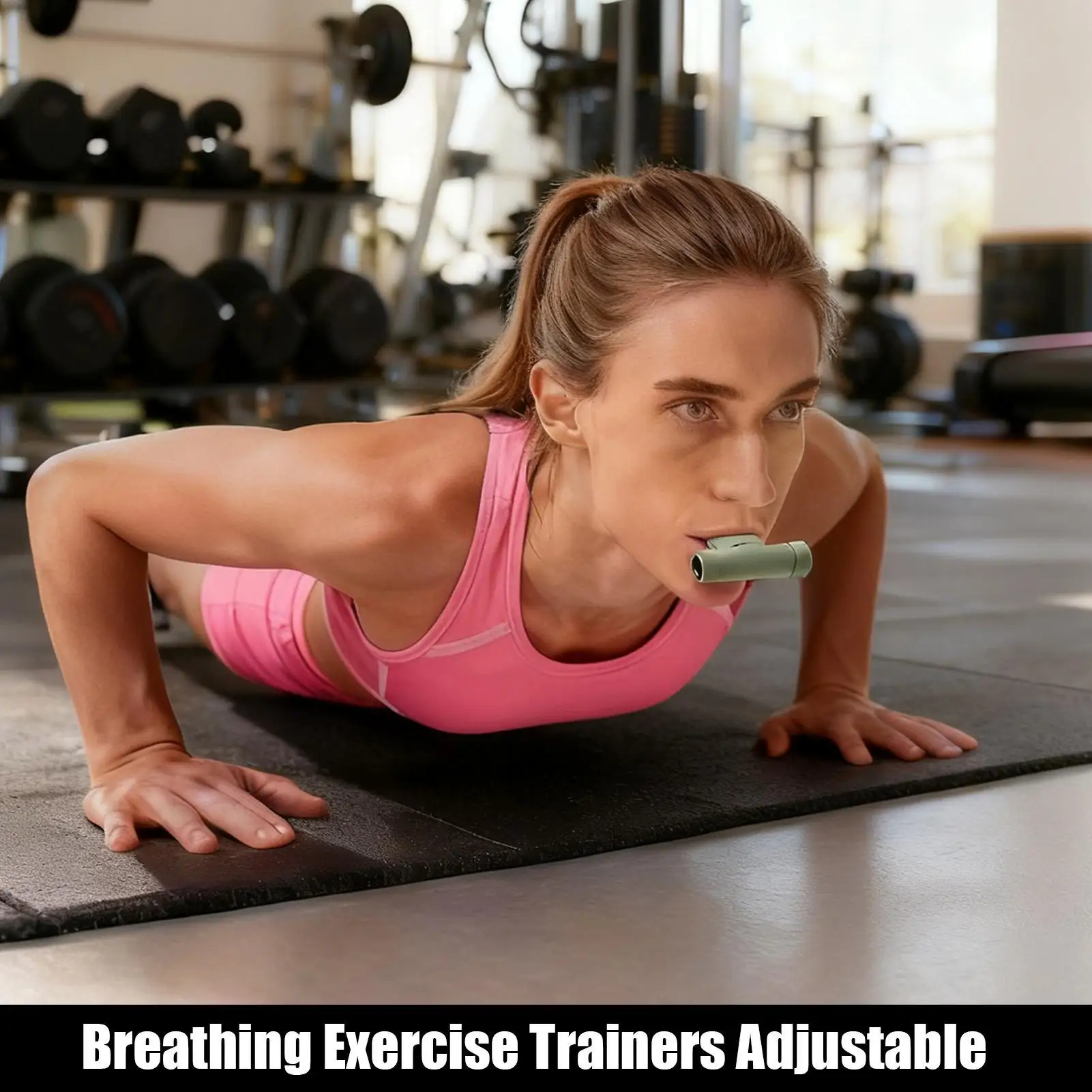 Breath Training Device Portable Breath Exercise Equipment Breathing Exercise Assistance For Running Swimming Gymnastics Martial